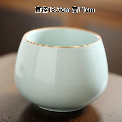 水仙花盆陶瓷大号家用碗莲花盆铜钱草一叶莲水培器皿睡莲盆缸