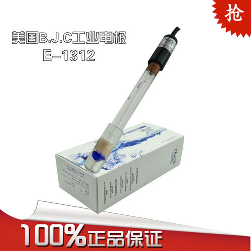 【PH计】美国BJC工业污水PH电极耐污染耐腐PH传感器电镀废水
