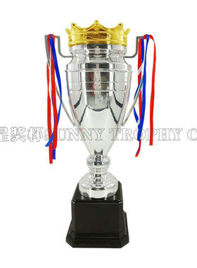 制作大高档皇电竞游戏冠金属奖杯创意足球团体奖牌水晶奖杯体育