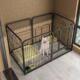 狗狗围栏宠物中小型犬隔离家用泰迪柯基栅栏护栏大型门狗窝狗笼子