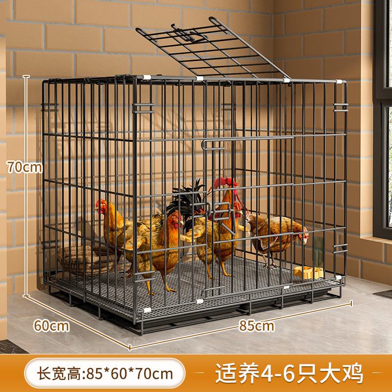 鸡笼子家用大号养殖笼鸡舍笼自动清粪鸭鸡窝铁丝网阳台户外家禽笼