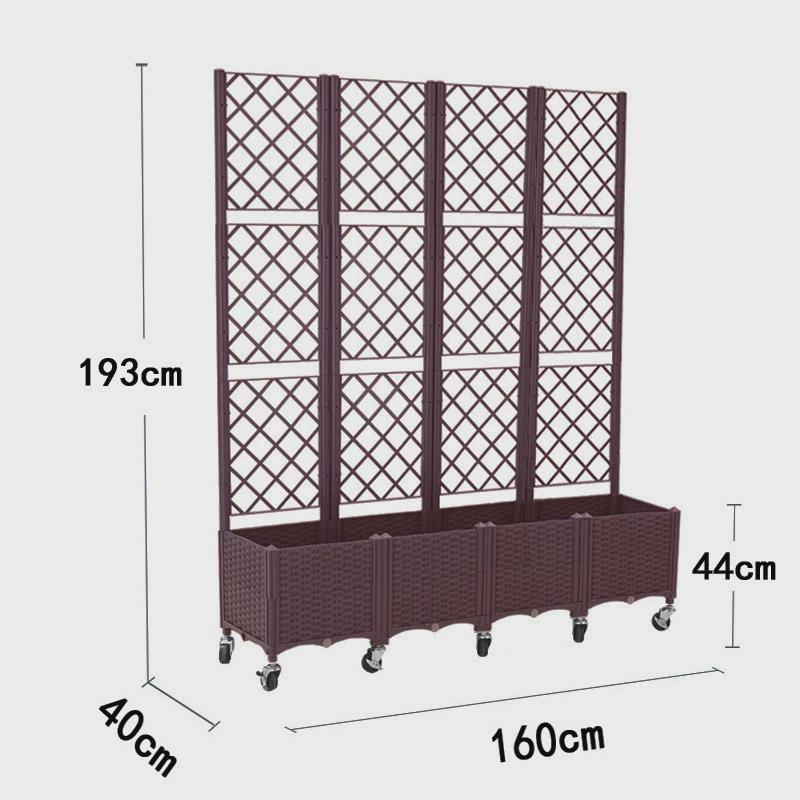 家庭阳台种植箱蔬菜专用菜盆种菜楼顶长方形塑料花盆特大花箱