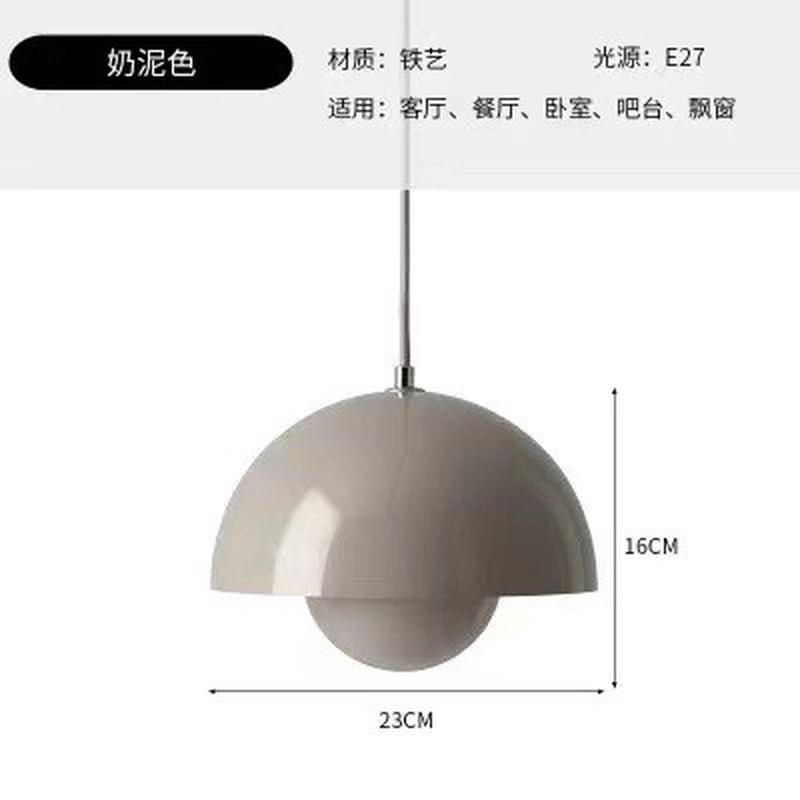 可升降餐桌吊灯北欧现代简约吧台花苞创意餐厅卧室床头灯具小吊灯