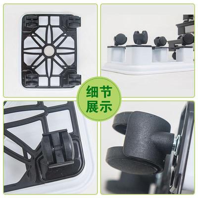 带托盘万向轮花盆托盘移动轮长方形花托架滚轮底座花盘底托接水盘