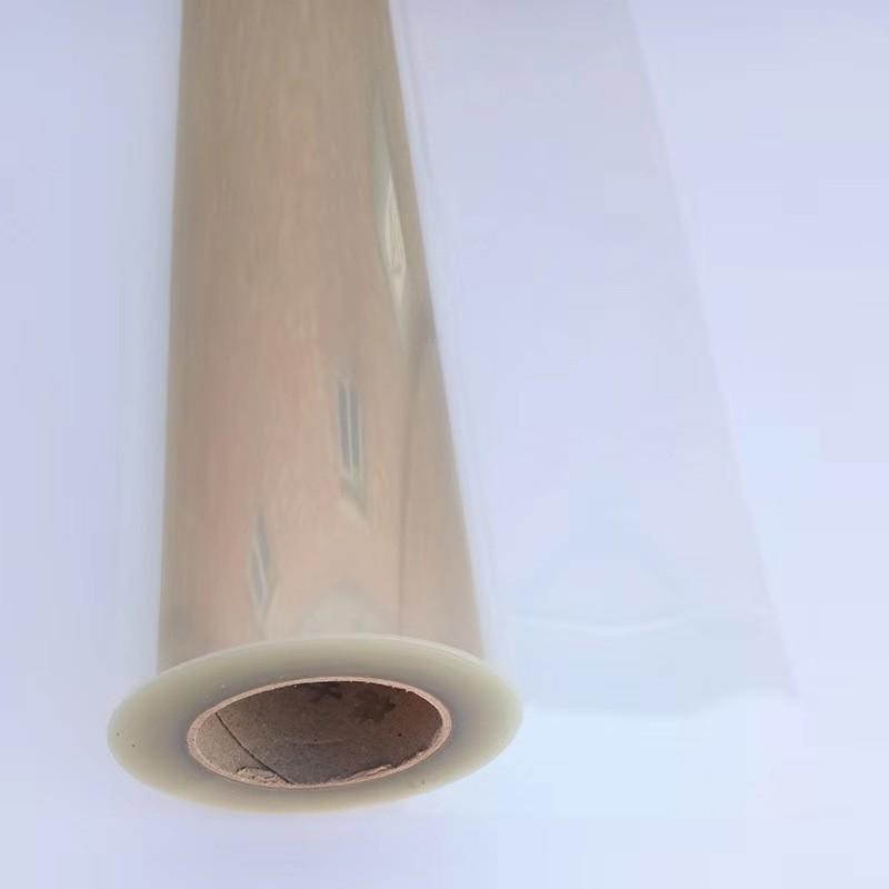 写真画面喷画保护膜水晶膜电动覆膜机用广告材料PET透明底纸卷透