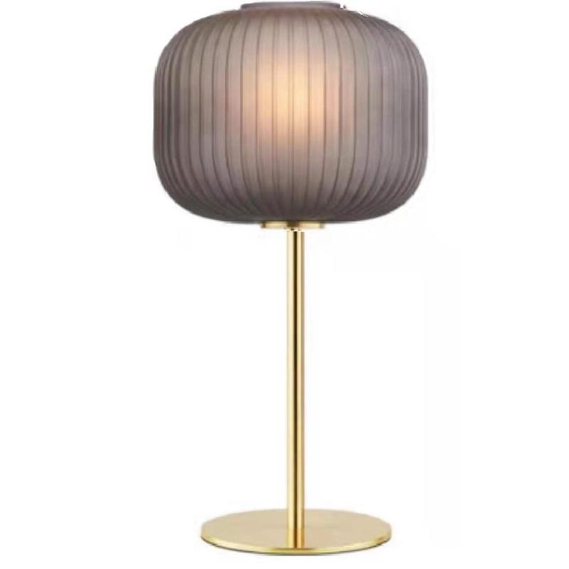 北欧轻奢台灯卧室简约现代美式创意客厅装饰灯日式温馨玻璃床头灯