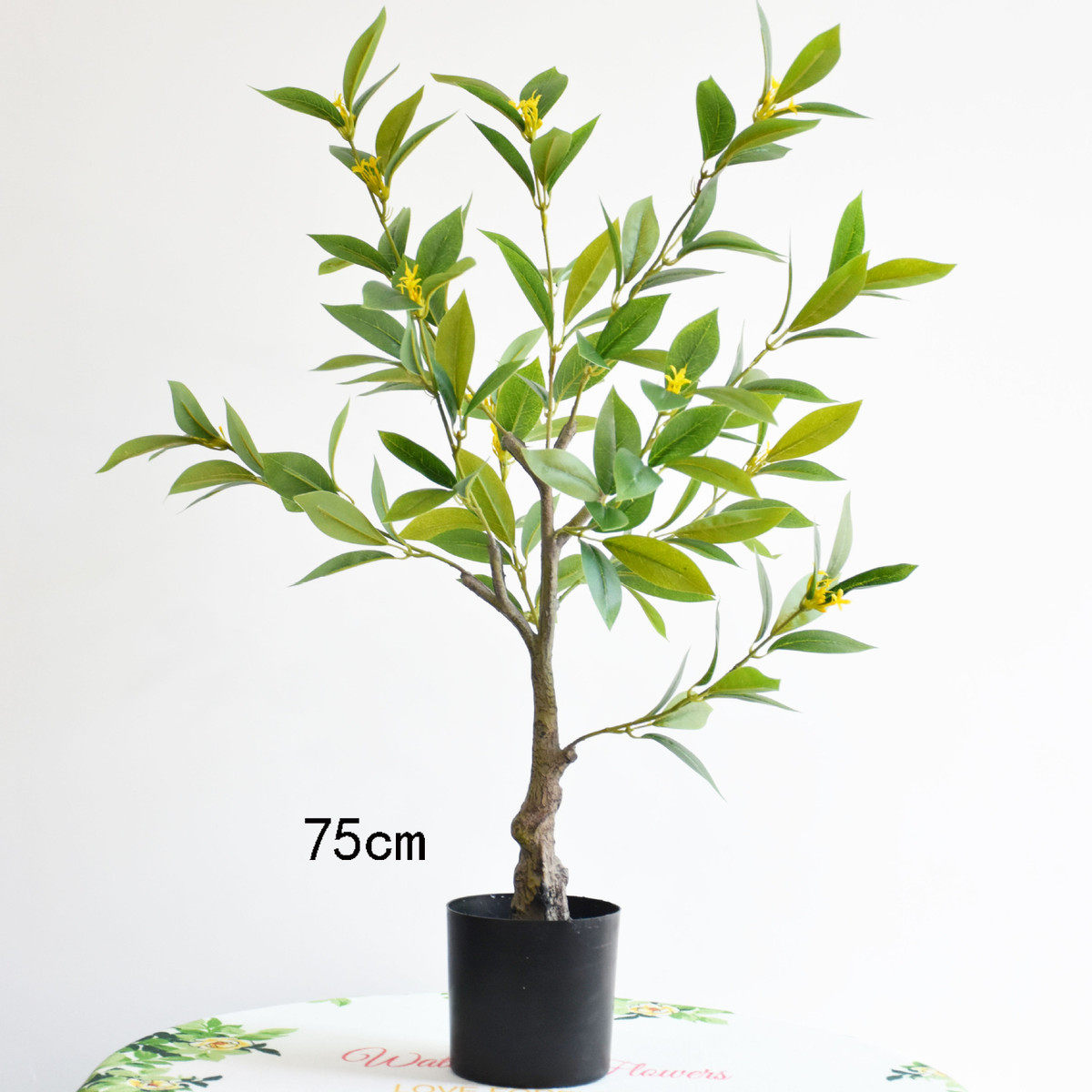 批发月桂树仿真室内盆栽月桂叶仿真植物办公室绿植装饰仿真树