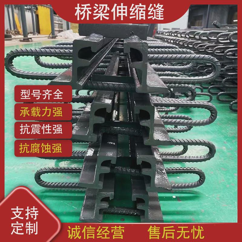 型钢伸缩缝公路桥梁单边桥梁梳齿板多向变位植入式变形缝伸缩装置
