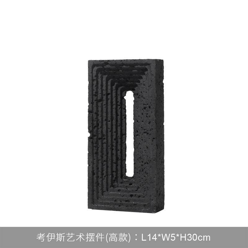 现代轻奢岩纹树脂艺术摆件样板间售楼处家居酒柜玄关茶几软装饰品,家居饰品,装饰摆件,淘宝优惠券,粉丝福利购,淘宝优惠卷