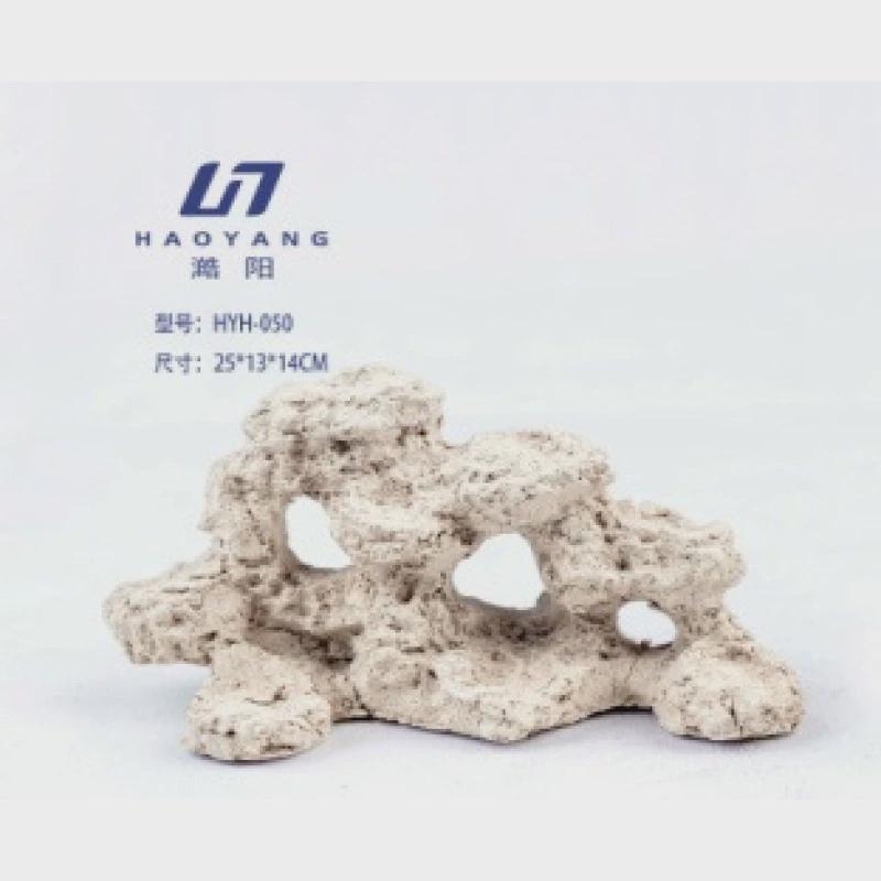新款海水缸免爆藻快速开缸培菌造景石人造石海缸珊瑚造景澔阳澔海