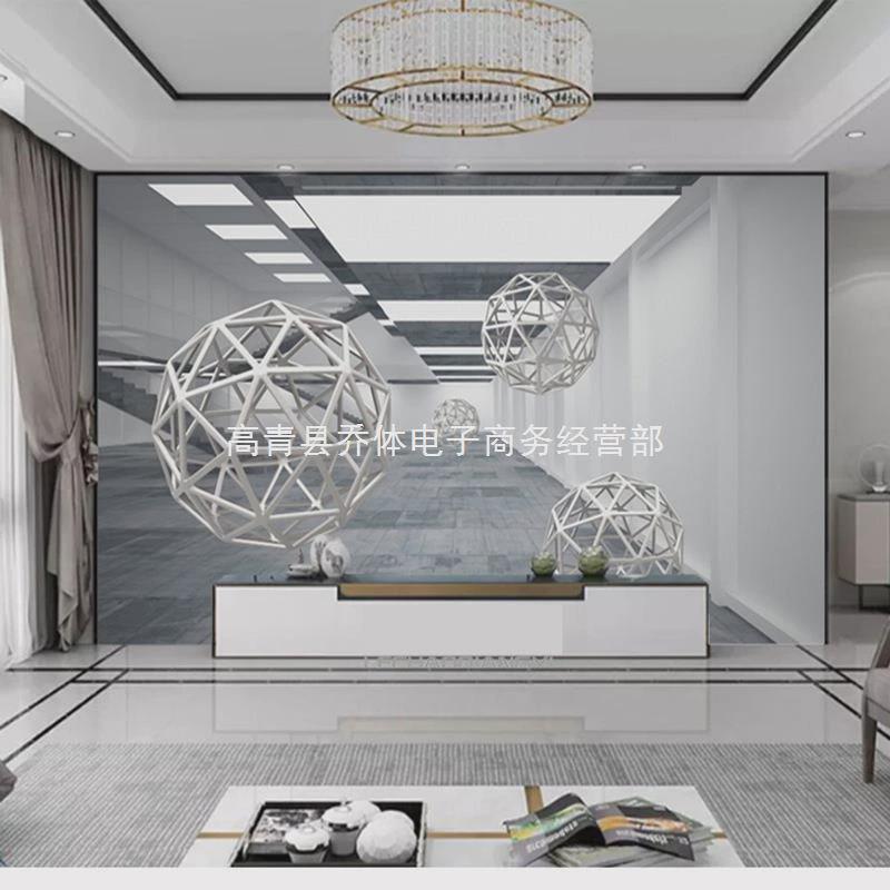t穉1延伸壁纸客厅沙发无缝电视背景穉穉18t1d壁画墙纸现代简约1空