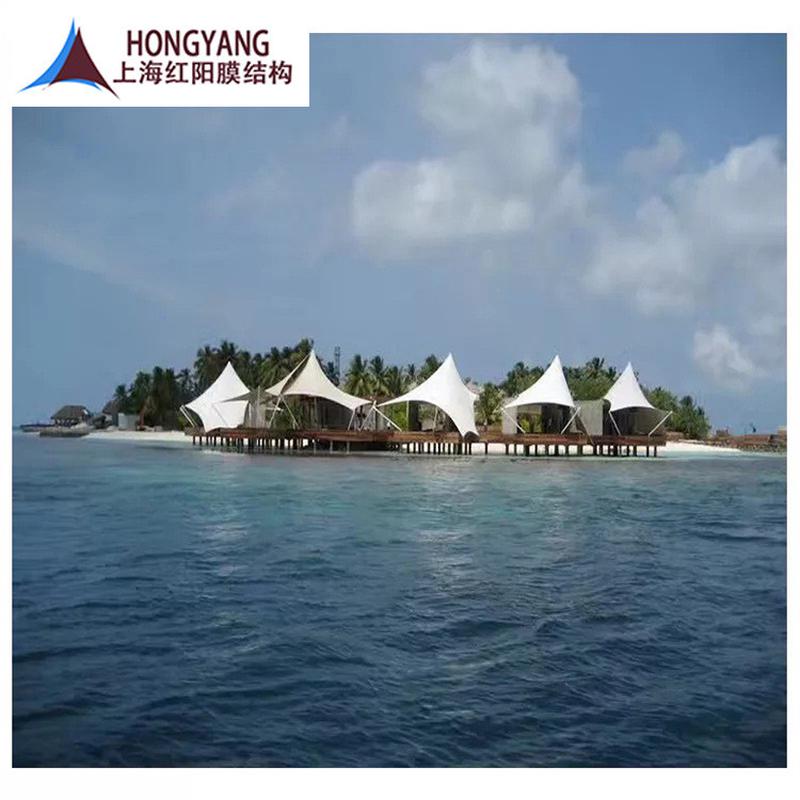 承接安徽各地膜结构景观棚棚户膜结构景观张拉外景观棚