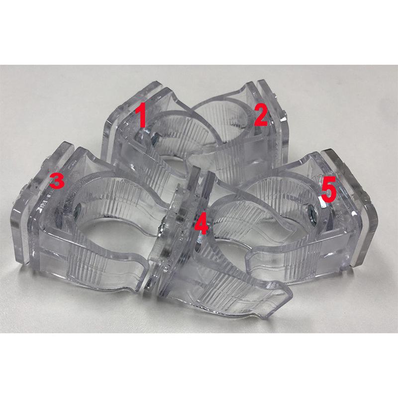 圆形背景架气球花环夹装饰透明塑料连接婚礼道具拱门架子气球夹具