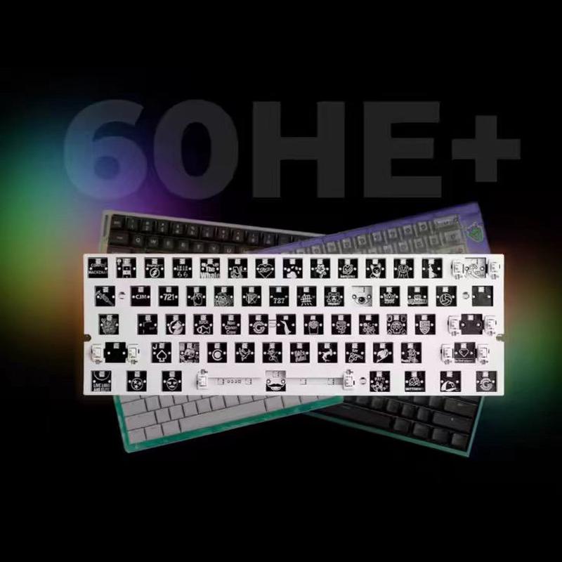 Wooting 60HE+ Module 官方 PCB 模块 改装强化升级版 全新未拆封