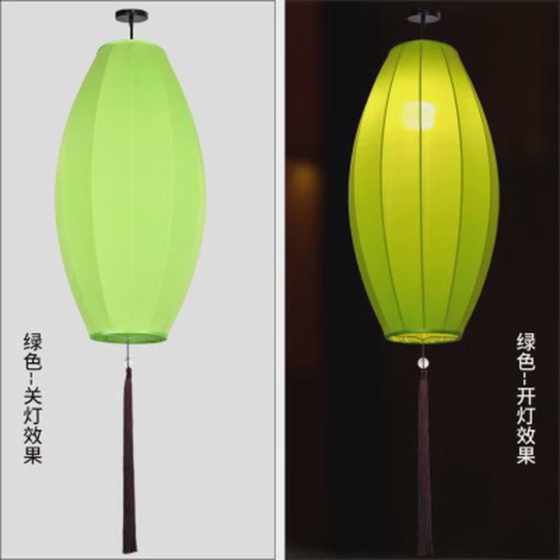 中式仿古灯笼发光手绘国画宫灯酒店景区古典灯具中国风吊灯笼挂饰