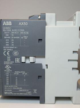 abbax交流接触器系列ax12-30-10-80*220-230v50hz;10139475现货