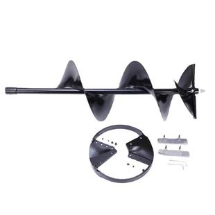 地钻冰钻钻头冬钓钻冰打孔机破冰挖坑机打冰挖洞冰刀片钻厂家直销