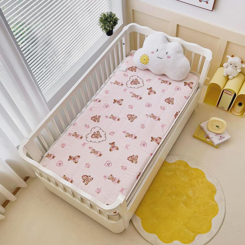 入儿童幼儿园园午睡床垫4d透气水洗棉亲肤宝宝床褥小床睡垫