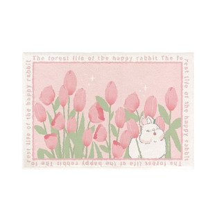 90n地毯卧室床边短毛冬季地垫儿童休闲区布置房间客厅大面积全铺