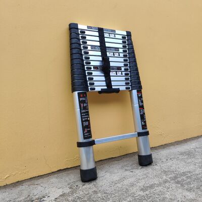 全铝伸缩梯吕合金加厚便携式折叠升降抽拉收缩5米梯子工程梯阁楼