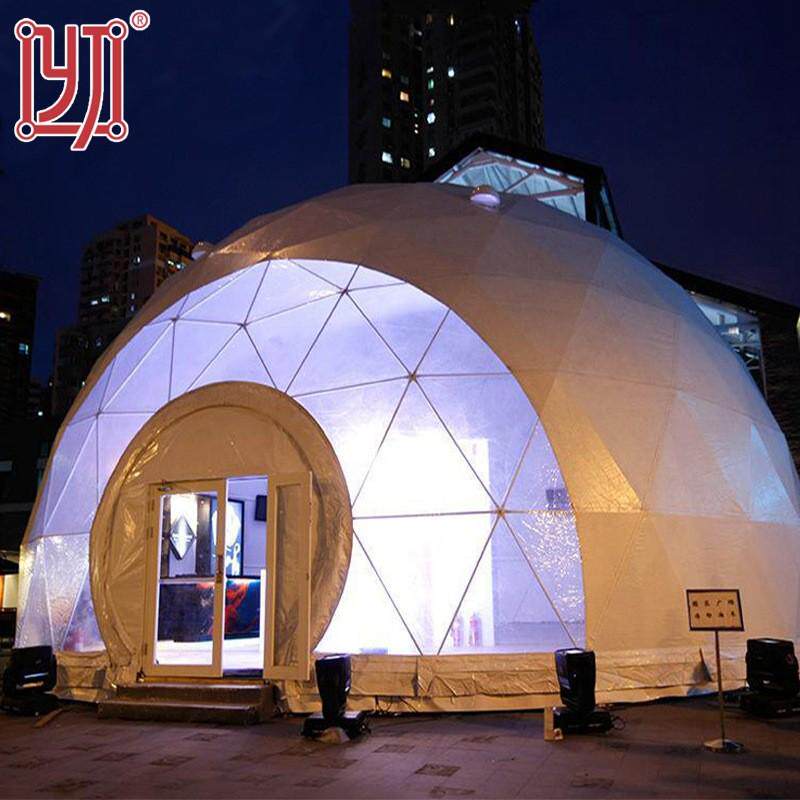 户外景区度假村帐篷民宿酒店星空透明圆顶帐篷移动球形篷房厂家