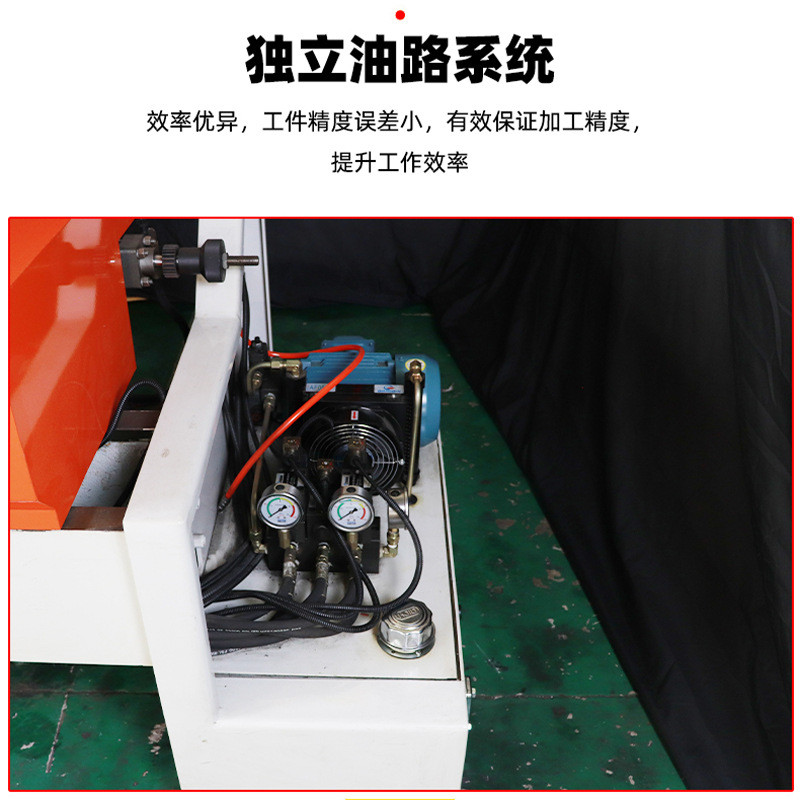 全自动双头倒角机不锈钢管圆管圆棒去毛刺机机双头平头液压厂家