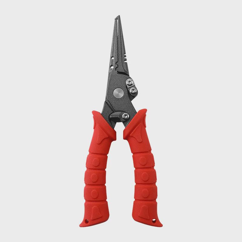 新款路亚钳不锈钢防滑手柄户外多功能垂钓长嘴钓鱼钳控鱼器组合