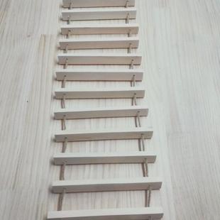 宠物楼梯爬梯实木猫软绳梯爬架猫吊床猫窝麻绳软梯猫吊桥猫梯子批