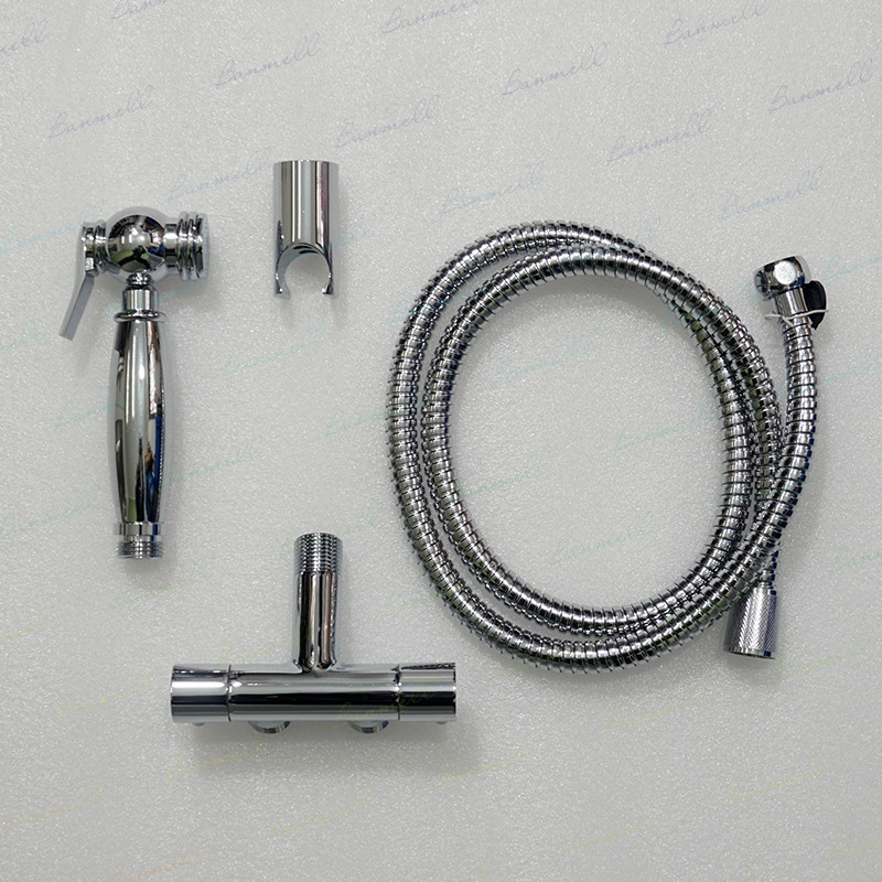 出口订单马桶伴侣 喷枪套装 卫生间清洗冲洗增压喷头