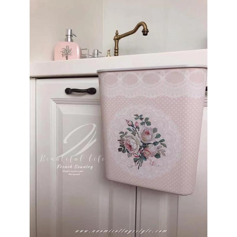 zb6m批发大号欧式复古厨房垃圾桶橱柜门壁新款悬挂式防水收纳桶