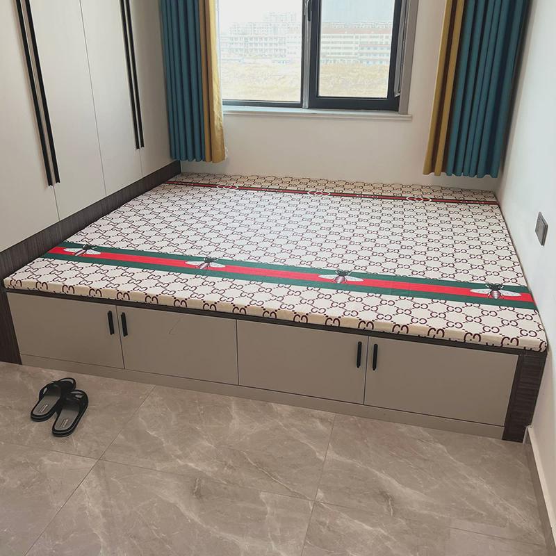 a947高密度棉回弹榻榻米垫定做加厚家用海绵床垫可折叠记忆棉大