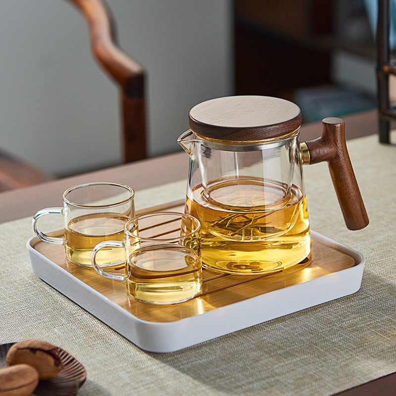 过滤耐高温茶水分离日式家用男士玻璃泡茶壶养生办公单壶茶具新品