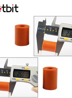3d打印机配件creality热床平台咖色硅胶升级+红色手拧螺母柱套件
