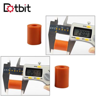 3d打印机配件creality热色平台咖床硅胶柱+红色手拧螺母升级套件