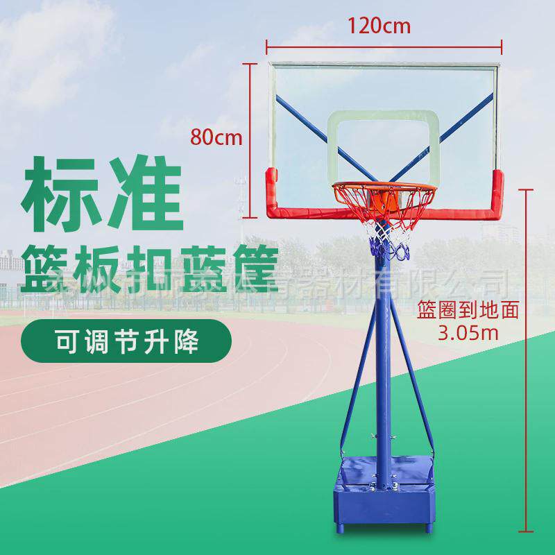 可升降篮球架成人标准篮板室外培训扣篮筐青少年家用儿童户外训练