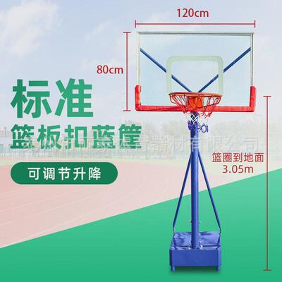 可升降篮球架成人标准篮板室外培训扣篮筐青少年家用儿童户外训练