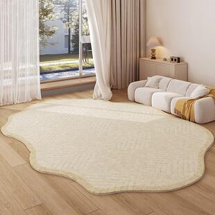 羊绒客厅地毯原木侘卧室床边地毯风寂沙发茶几加厚地垫衣帽间地毯
