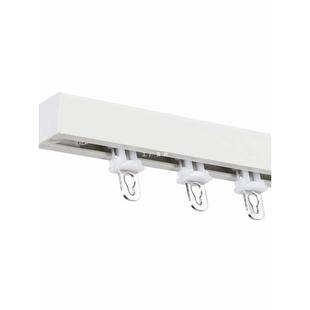 ft尚格铝合金窗帘轨道顶装 静音V型单轨窗帘滑道加厚免打孔滑轨