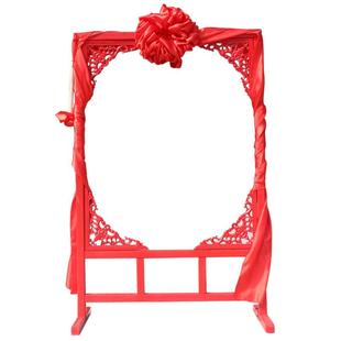 木质花窗锣架60厘米铜锣架子木架子适挂40公分至80cm庆典锣开道锣