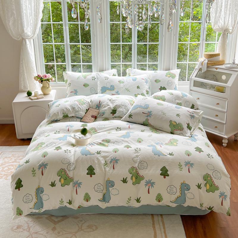 hellokitty卡通可爱女生床单水洗棉被套四件套学生单人宿舍三件套