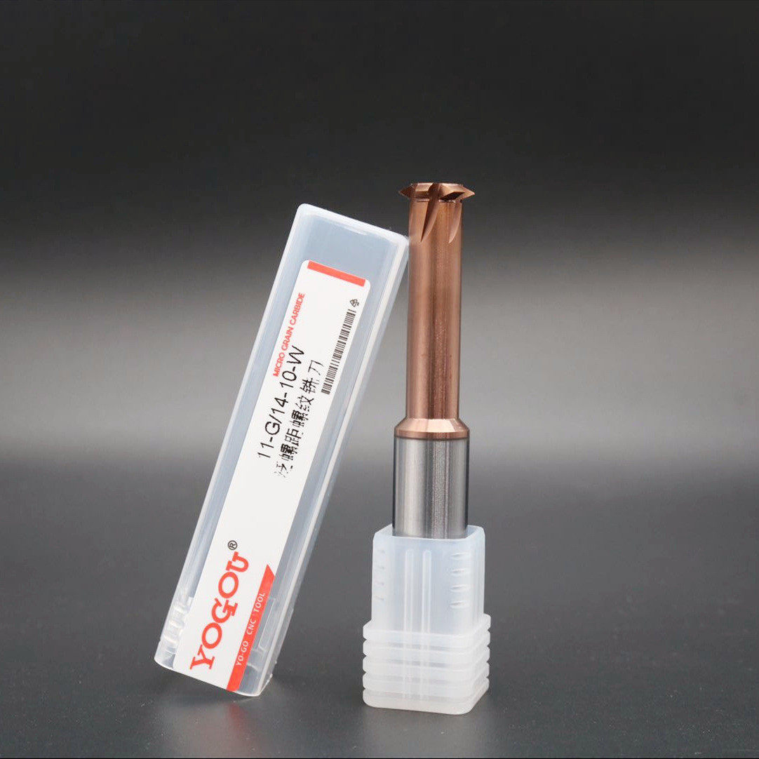 广东厂家整体硬质合金钨钢铣刀55度泛螺纹铣刀铣牙刀钢用铝用铣刀