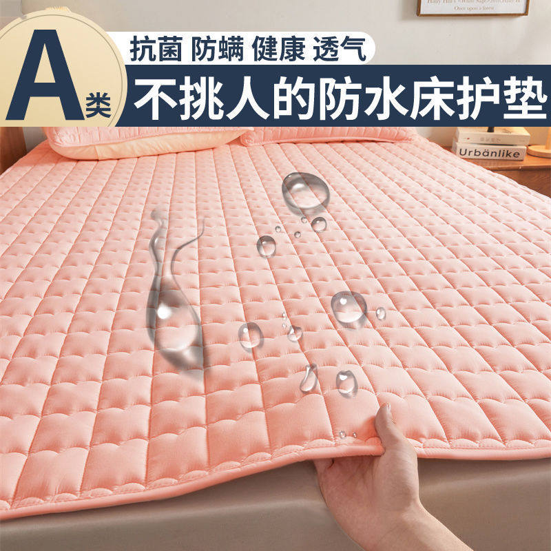 床垫垫防水隔尿软垫家用卧室薄款夹棉床护垫单人防滑垫褥子垫子