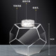 多边形亚克力生态瓶透明迷你办公室桌面鱼缸客厅小型造景金鱼缸