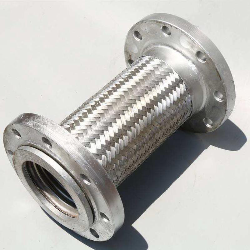 厂家不锈钢316L金属软管法兰式金属波纹软管扳把式金属软管