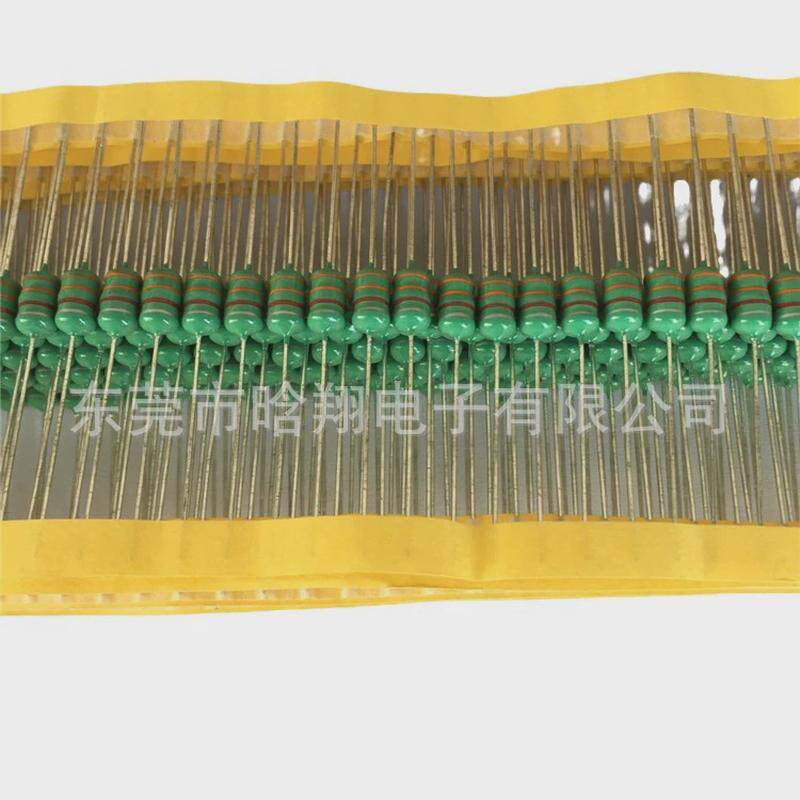 厂家优势供应编带插件立卧式成型1WAL0510功率色环（码）电感器