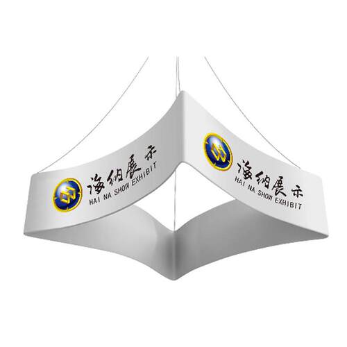 广州工厂快幕秀吊环异型商场活动铝合金会议展览环形折叠展示架