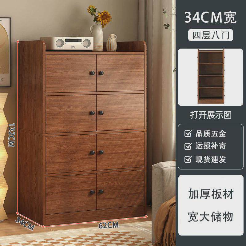 飘窗柜阳台收纳柜矮柜窗台柜子储物柜卧室靠墙书柜落地置物柜家用