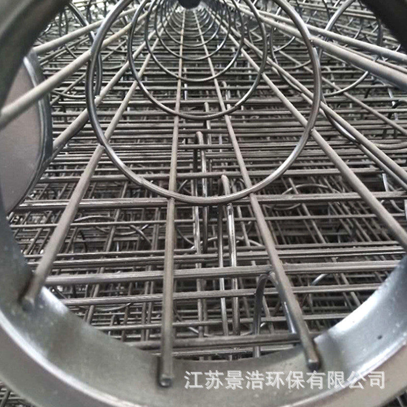 脉冲除尘设备骨架布袋支撑架袋笼工业除尘器龙骨架厂家直供