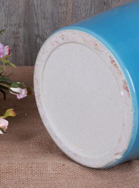 欧式乡村风格园林陶罐景观绿化种植花瓶水培植物花插花器2件套