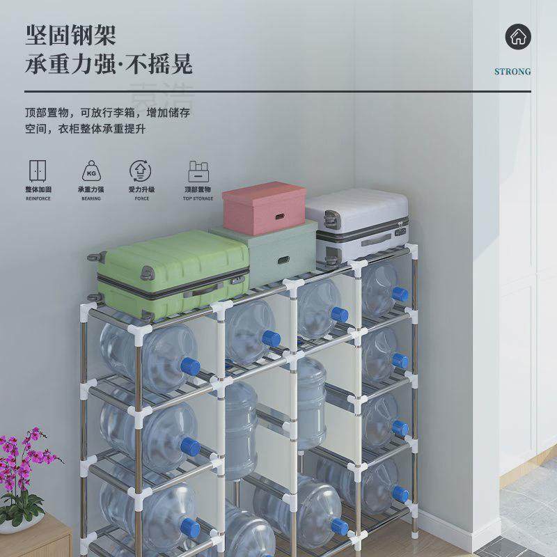 热销简易衣柜钢管加粗加固多格收纳柜组装家用新款出租房屋用衣柜,住宅家具,独立衣柜,淘宝优惠券,粉丝福利购,淘宝优惠卷